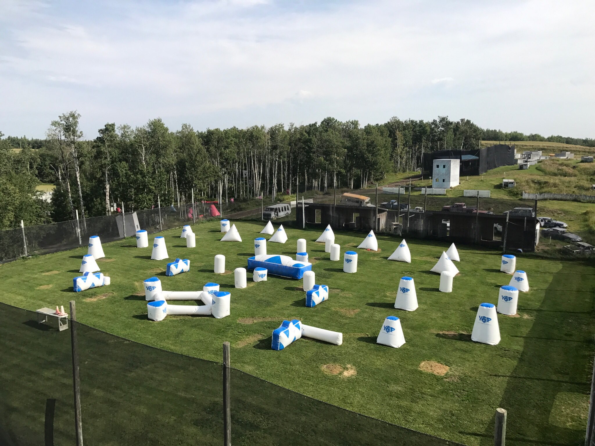 Speedball Paintball Field Layout