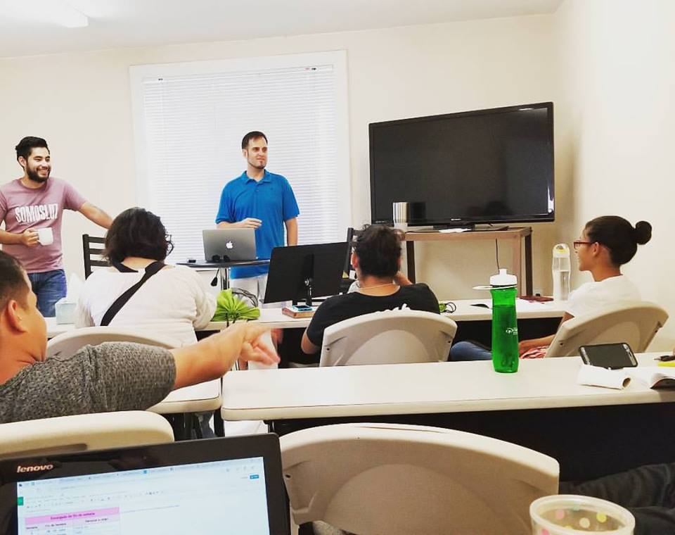 ywam_epj's tweet photo. We're honored to have Darius Ernst from YWAM Cancun teaching on the Person and Work of Holy Spirit in our DTS this week.
#dts2017 https://t.co/ksaivQ91wd