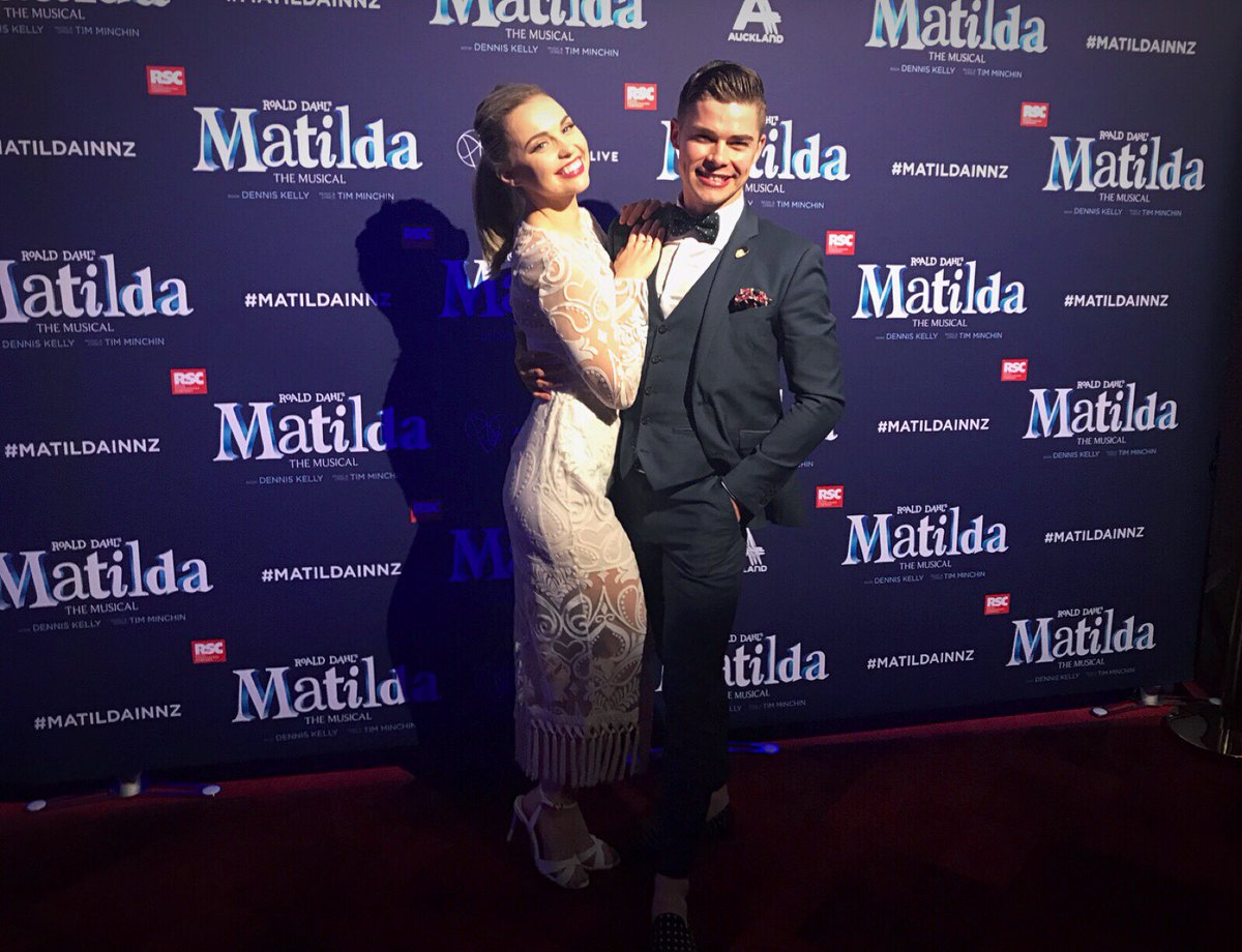 Congrats to all the filthy maggots that smashed it last night at the Matilda Opening in Auckland! #MatildainNZ