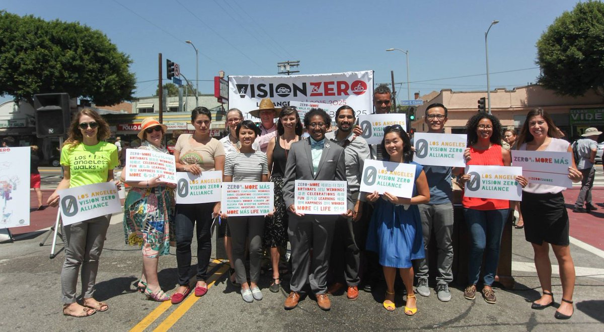 2 years after #VisionZeroLA launched, pedestrian deaths keep rising. What LA has done + needs to do to reach 0 >> losangeleswalks.org/la_vision_zero…