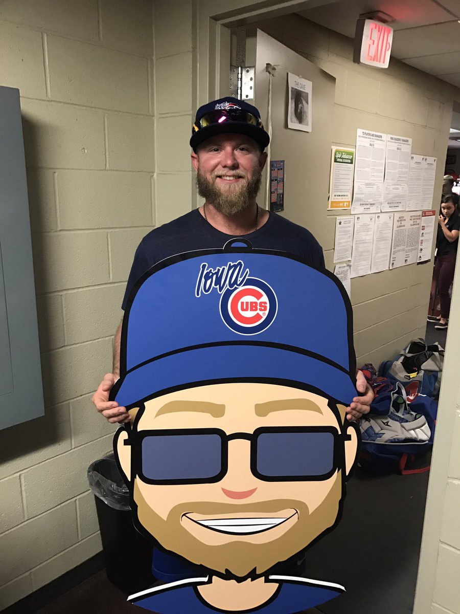 Taylor Davis and his pal, Taylor Davis, are excited for Social Media Night at Principal Park!