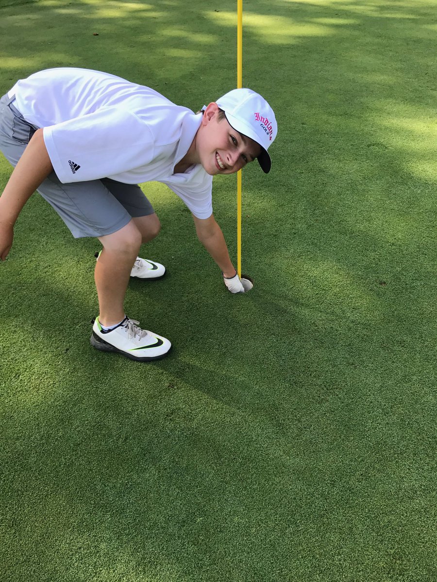 PetersTwpGolf's tweet photo. Congrats to @rjwoeber of the #PTJVTeam on his hole-in-one at the 168-yard 1st hole at @FrostyvalleyGC #ACE #PTGolf #Regis https://t.co/l28oH6GO6o