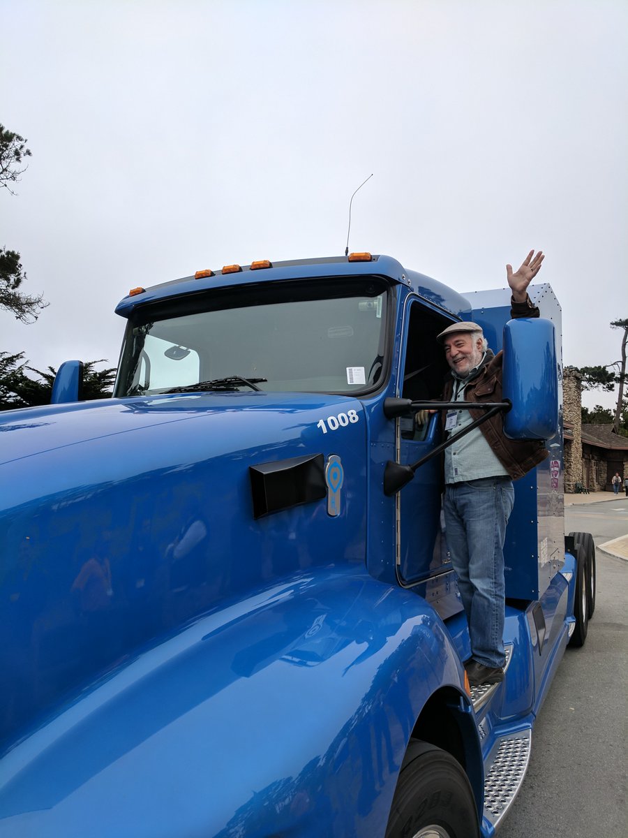ITS_UCDavis's tweet photo. Freight's future? #FCV @Toyota #drayage truck makes a splash at #Asilomar2017! @UCDavis Dan Sperling #H2 expert Joan Ogden https://t.co/fjeOQEPPzC