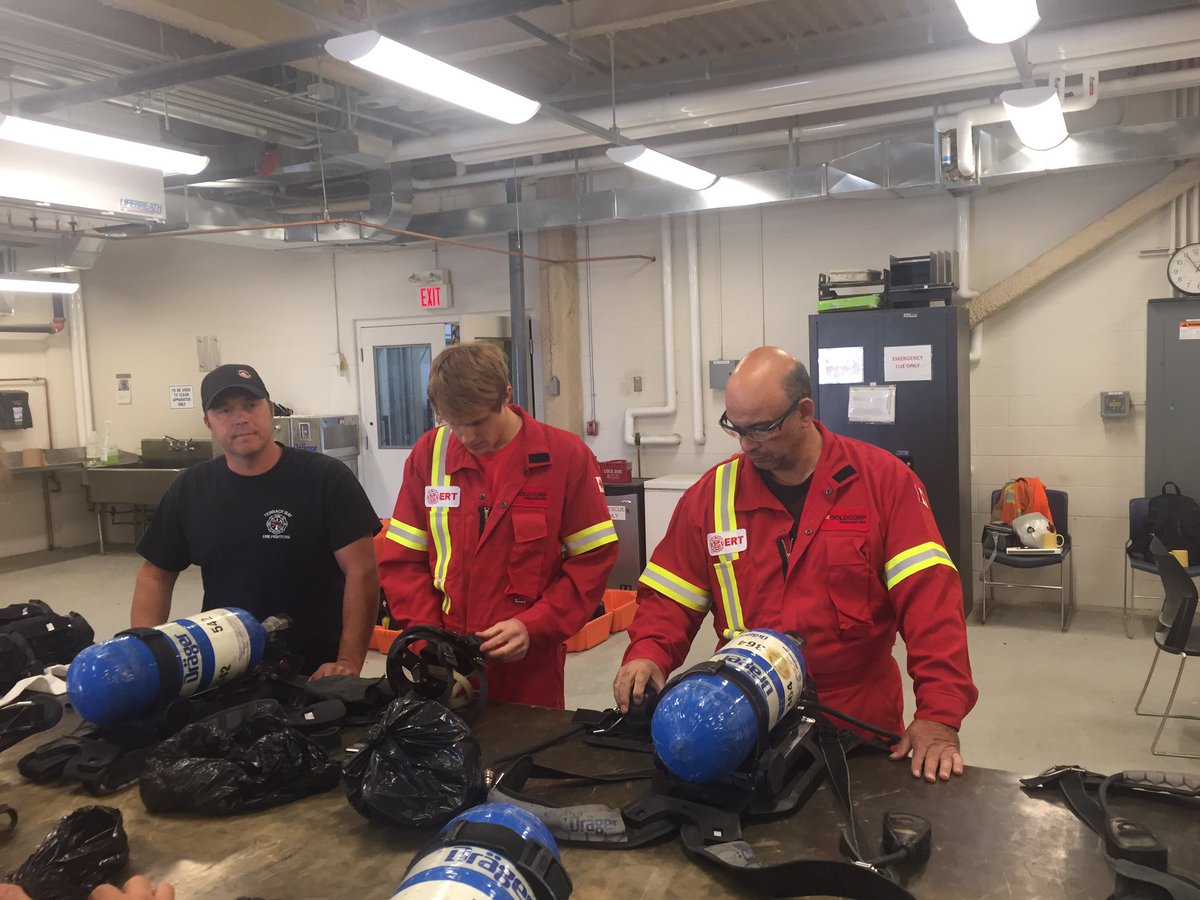 NFPA 1081 ERT Training at Musselwhite