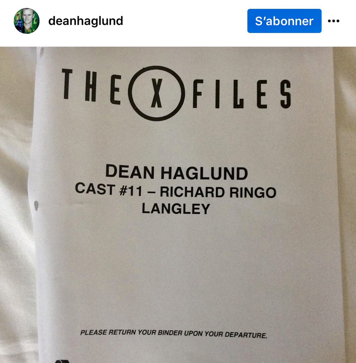 TheXFiles2016's tweet photo. Le retour des lone gunmen dans saison 11 ? Bien possible ! #TheXFilesSeason11 https://t.co/bEUOEzvOEw