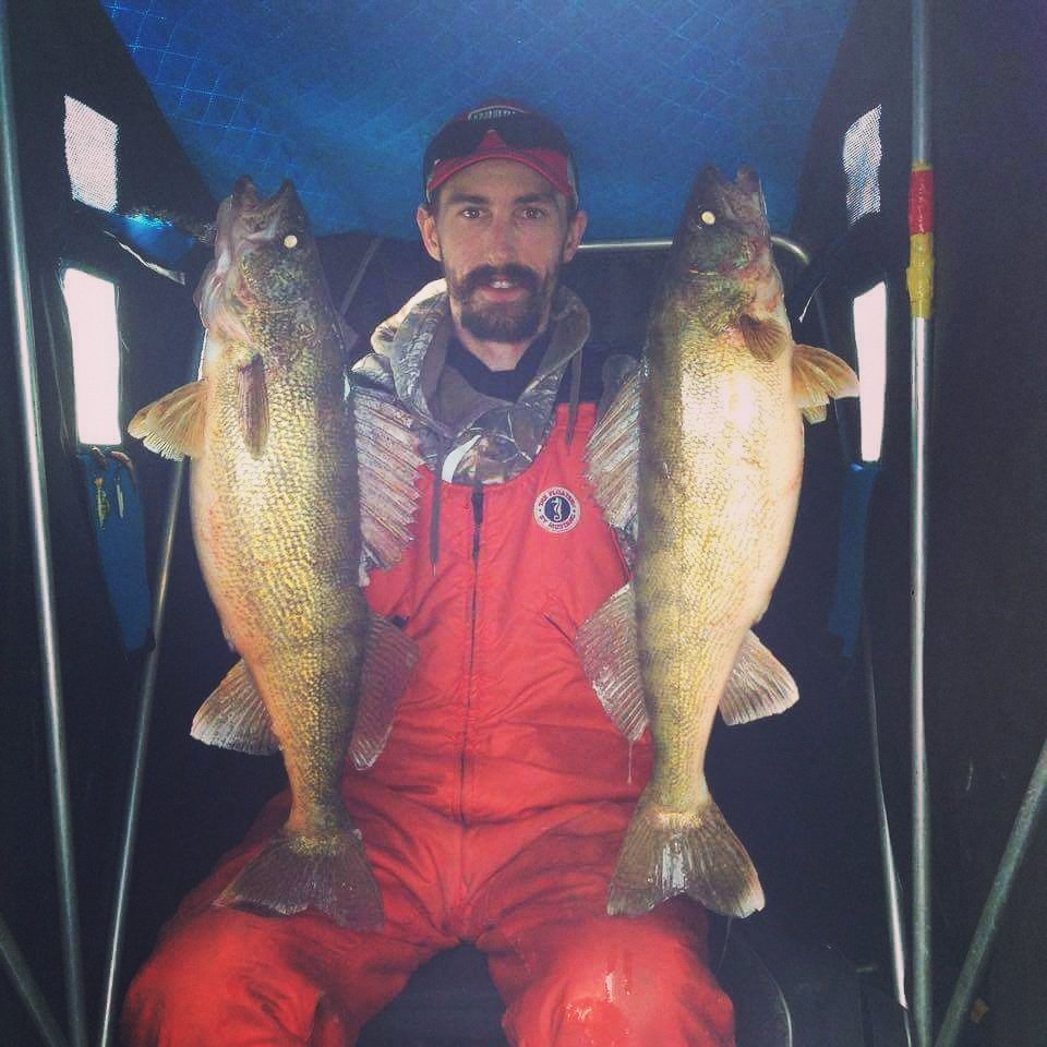 Here's another Ice Pig Pro, Skyeler Ritza! Skyeler's on the ice more than anyone else I know &amp; always hoisting big #IcePigs like these!