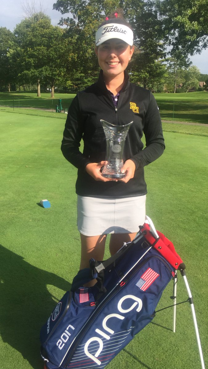 ChadSnyder's tweet photo. So proud of u @BrittaLPGA 4 ur back 2 back @AJGAGolf tour wins! After winning Women's State Am it's been an amazing 4 weeks! Way 2 go today! https://t.co/7sPz4arhEq
