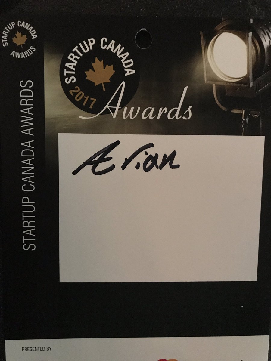 AriansTweet's tweet photo. It was a great opportunity and pleasure talking to some amazing people about @ViiMeApp at #StartupCanAwards https://t.co/nqA0Lzo2PV