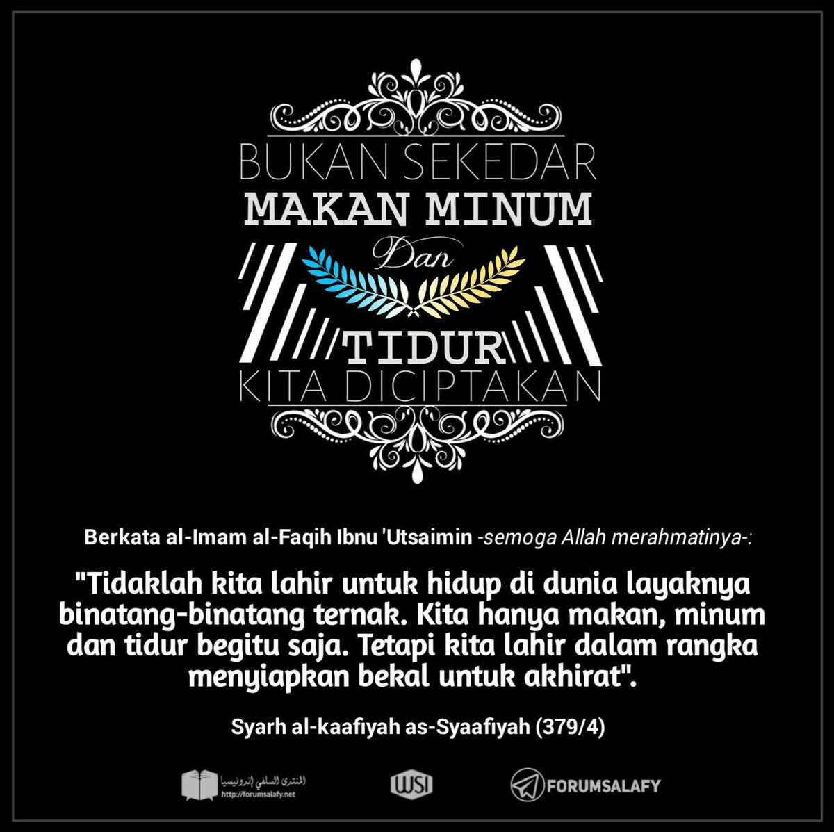 Sinau Ilmu Syar I A Twitter Hidup Bukan Hanya Untuk Makan Dan Minum Kita Di Ciptakan Ibadah Ciptaan Tujuan Hikmah Https T Co Cx0w4vf3f8 Twitter