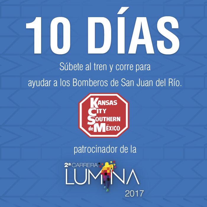 LuminaFitUp's tweet photo. ¡Sólo 10 días! Aún estás a tiempo de inscribirte y se parte de esta gran experiencia: https://t.co/BFJECDOaJF #CarreraLUMINA2017 #SJR #Qro https://t.co/gvodIHBWTX