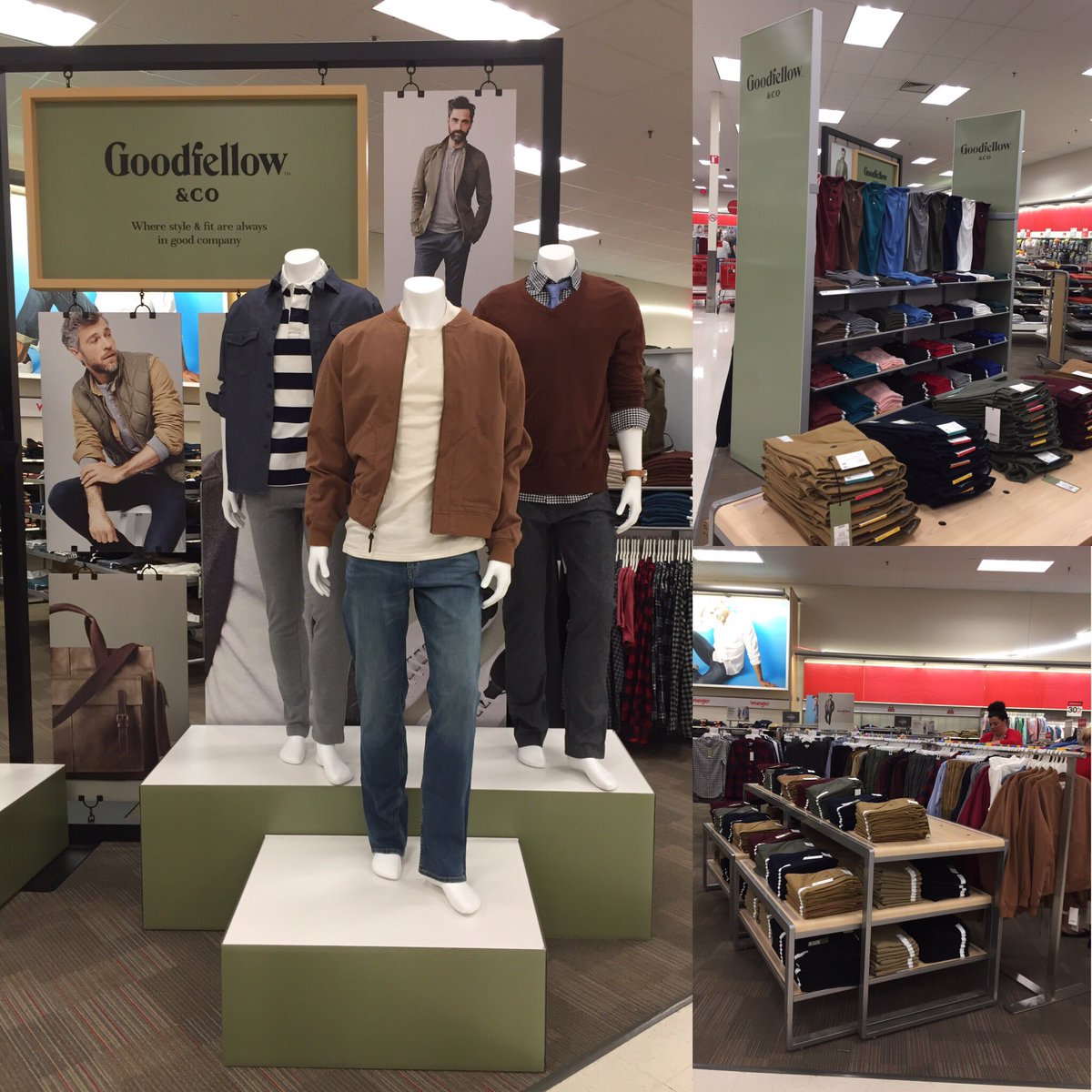 I got to dig back in to apparel today! It's where my heart is happiest! Check out how sharp our new line is! #GoodfellowCo