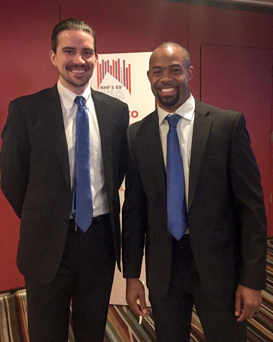 pjlynch's tweet image. Josh (@4_flat) &amp;amp; I are ready for the 2017 Teen Impact Awards, are you? Regency Ballroom B @ 8pm! #NHF2017 #hemophilia #vwd