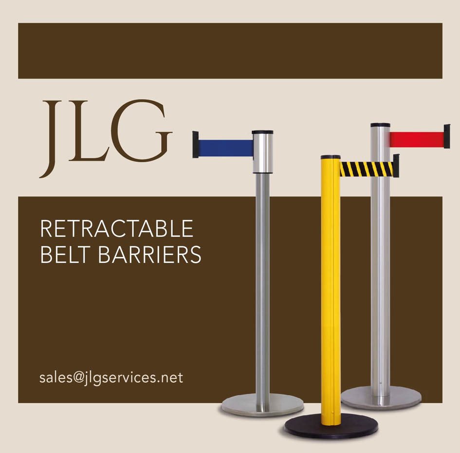 Visit our webpage jlgservices.net and contact us for more info, prices and the best deals ever #RetractableBeltBarriers