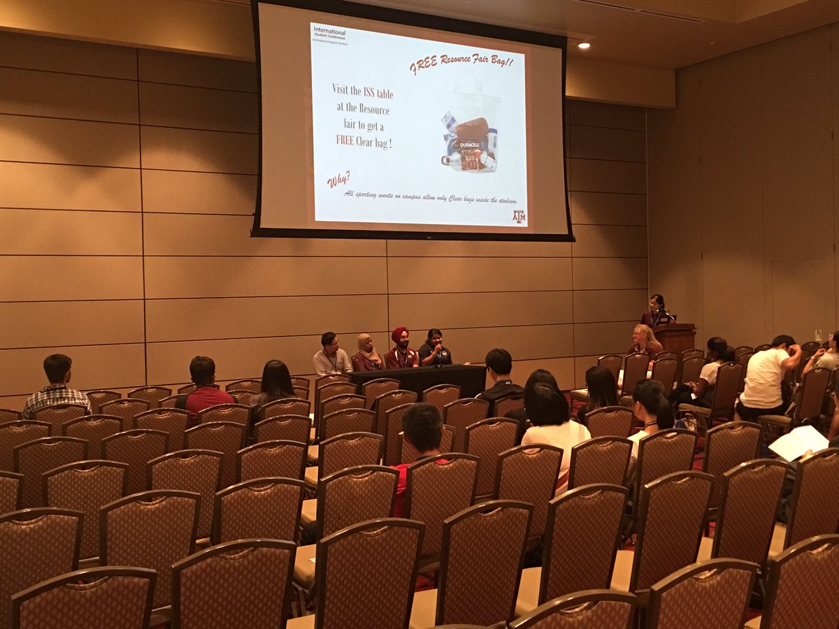 TAMUISSS's tweet photo. International Student Panel #TAMUISC @TAMUISS @tamu https://t.co/WS9Vv4ryI0