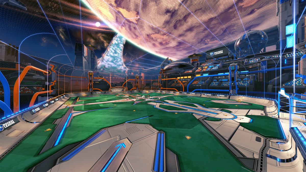 RocketLeague's tweet photo. Our Autumn Update kicks off a new philosophy on Standard Arenas, has re-designed Wasteland &amp; Starbase ARC! Details: https://t.co/5Dalc4KJew https://t.co/ScAmyM2Znt