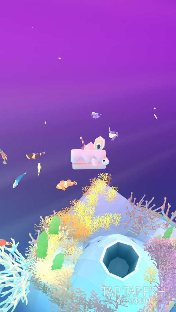 LissaTwt's tweet photo. My Cake Goby:) 
#taptapfish
Download: https://t.co/OlLztyu8r0 https://t.co/gRR6oABuNH