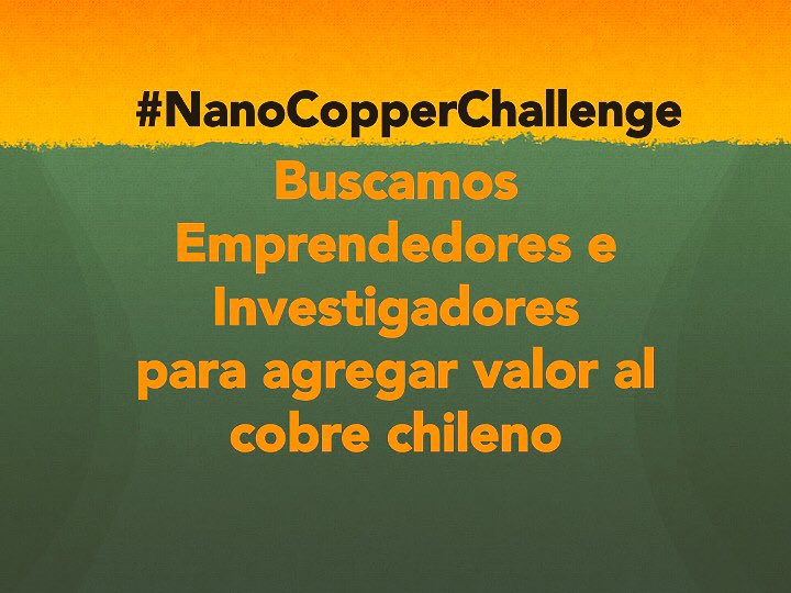 NanoCuChallenge's tweet photo. @romanyosif próximamente estaremos cambiando paradigmas con #NanoCopperChallenge https://t.co/bWIJL7By9A