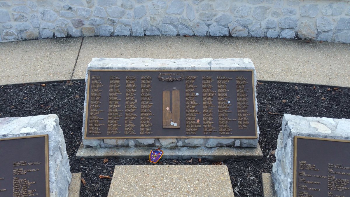 BryanOrmond's tweet photo. Taking a moment out of our field assessment to remember all of the fallen firefighters #FallenFirefightersMemorial #NCStateTextiles #TPACC https://t.co/HxPmKA17pg