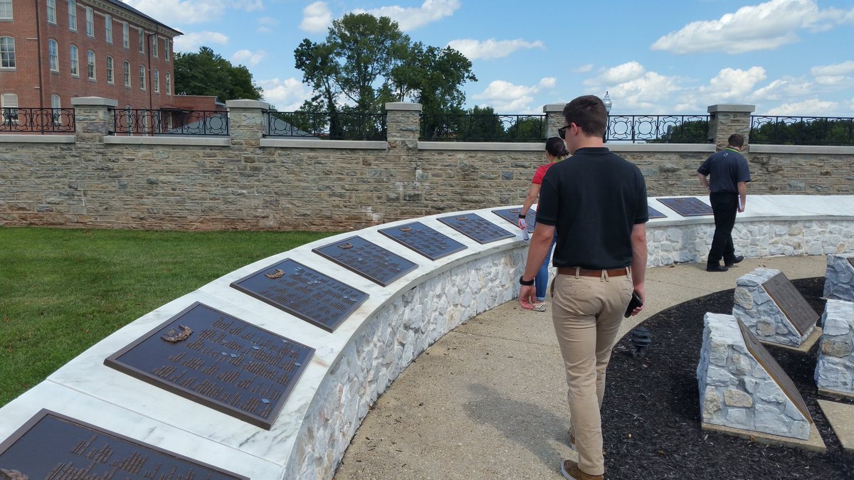 BryanOrmond's tweet photo. Taking a moment out of our field assessment to remember all of the fallen firefighters #FallenFirefightersMemorial #NCStateTextiles #TPACC https://t.co/HxPmKA17pg