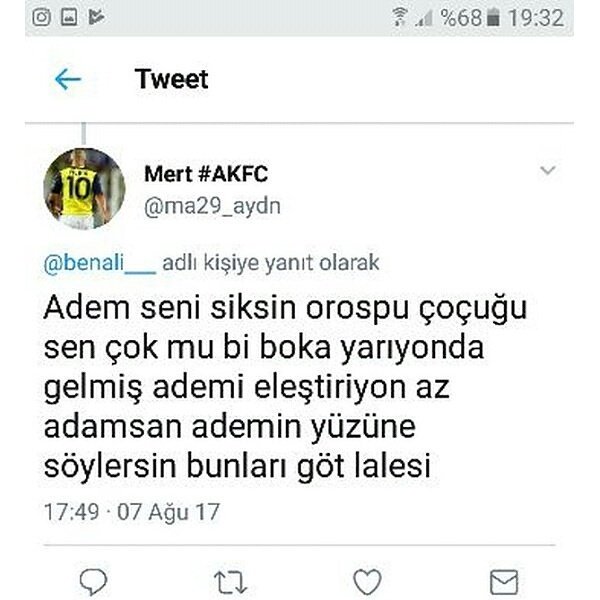 TeamOgfc's tweet photo. @KursadTasci @Oyadeniz34 Oya akfc ne kadarda terbiyeli baksana yüzlerce var daha neyse burda dursun bu 😀😀 https://t.co/mH95ecYRSt