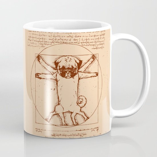 mugshotcollect's tweet photo. #vitruvian pug #coffeemug https://t.co/cCR9dBq7Lu https://t.co/JsDb5QF7dM