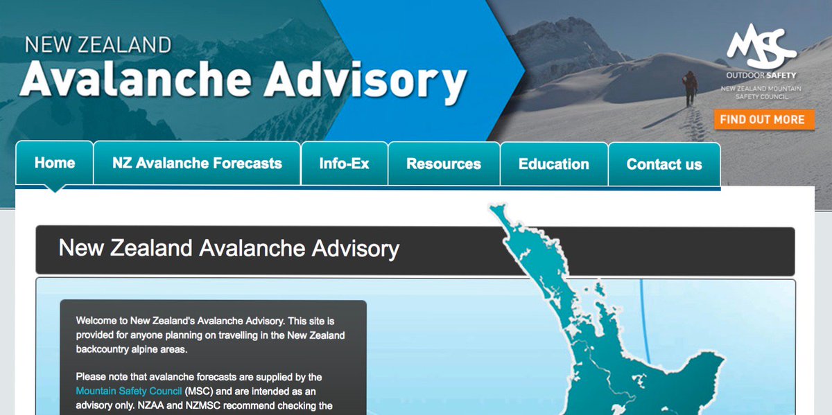 NZ_MSC's tweet photo. Off to the snow? Check the NZAA before you head into the backcountry - https://t.co/sDF4EhiXbr
#KnowBeforeYouSnow #MakeItHomeNZ #NZAA https://t.co/qEkOrSD3LH