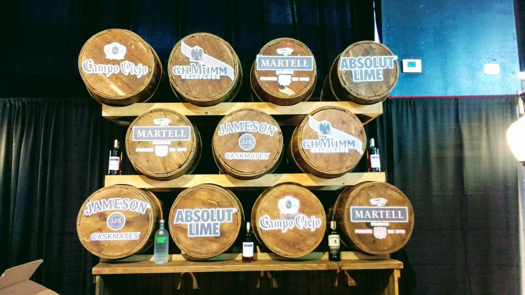SwirlIndiana's tweet photo. Thats a Lotta barrels.... #SWIRL2017  @Pernod_Ricard https://t.co/IpCslfNH89