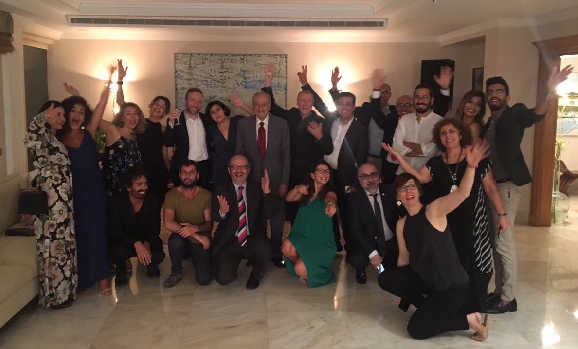 SafirAustralia's tweet photo. Great fun hosting the talented writers, producers &amp; directors behind the films in this year's Lebanese Film Festival in 🇦🇺@LFFAU https://t.co/xKvd2sDJj2