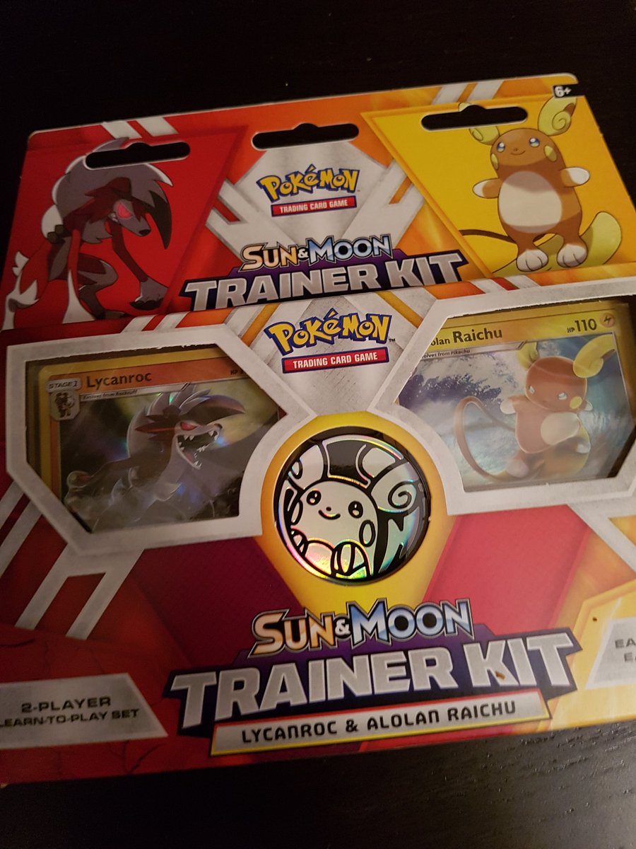 Srfsmurf's tweet photo. First wall done. I hope my son will appreciate the new shelves and a #Sun&Moon #PokemonTCG #TrainerKit 😊 https://t.co/iP7B7xc4Ji