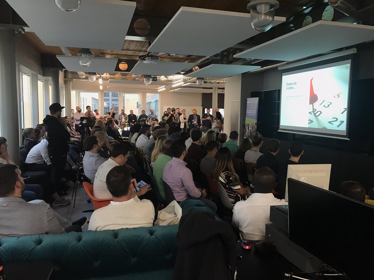 dougricio's tweet photo. Full house for #agileroundabout https://t.co/JrnLTbTfDK