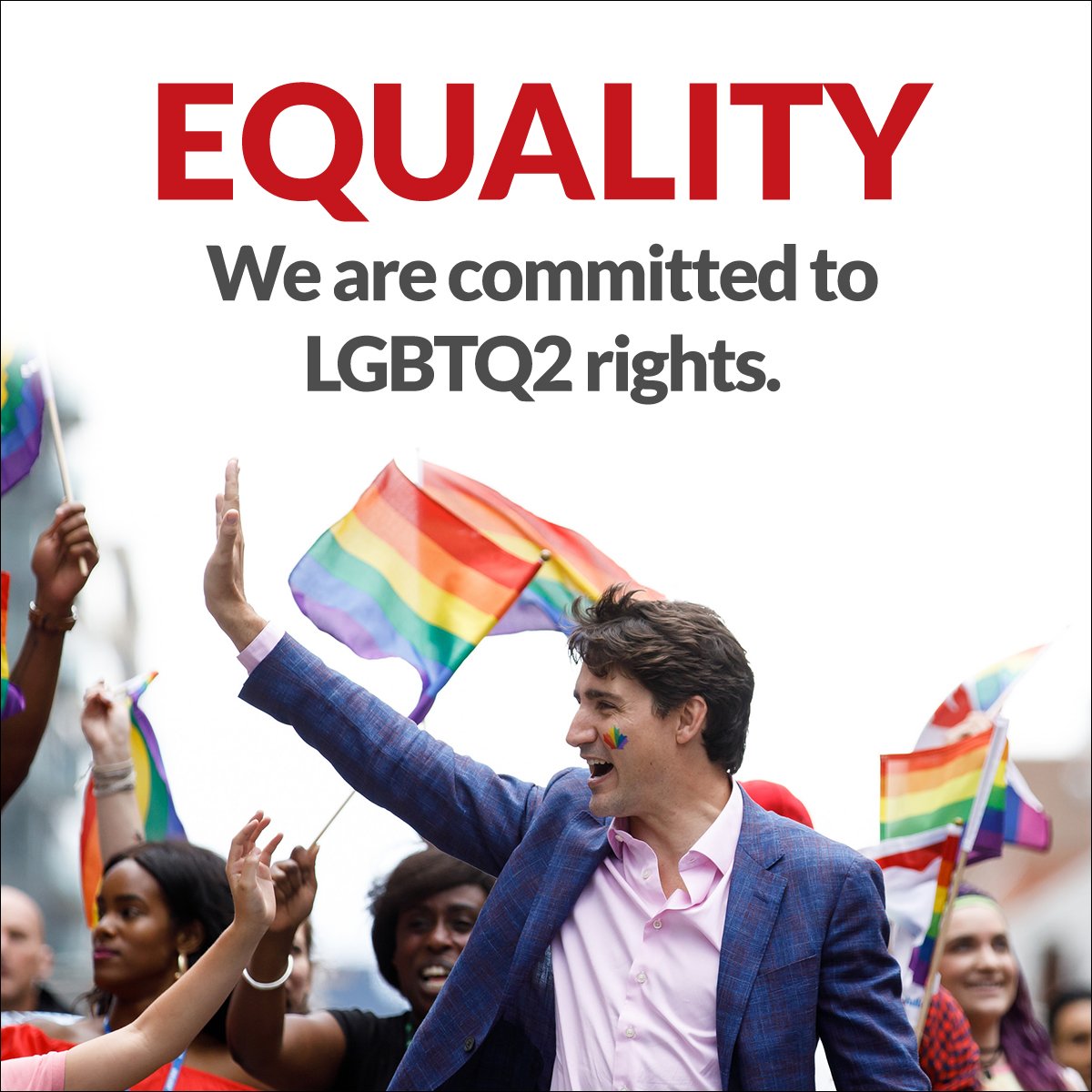 cafreeland's tweet image. Our government will continue to defend #LGBTQ2 rights as human rights in Canada and around the world. #HumanRights have no borders. #LGBT