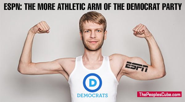 ThePeoplesCube's tweet photo. #ESPN: the athletic arm of the Democratic Party
https://t.co/ZqX1csYMtQ
#ESPNmorons #ESPNisracist https://t.co/HBPF6RhQnE