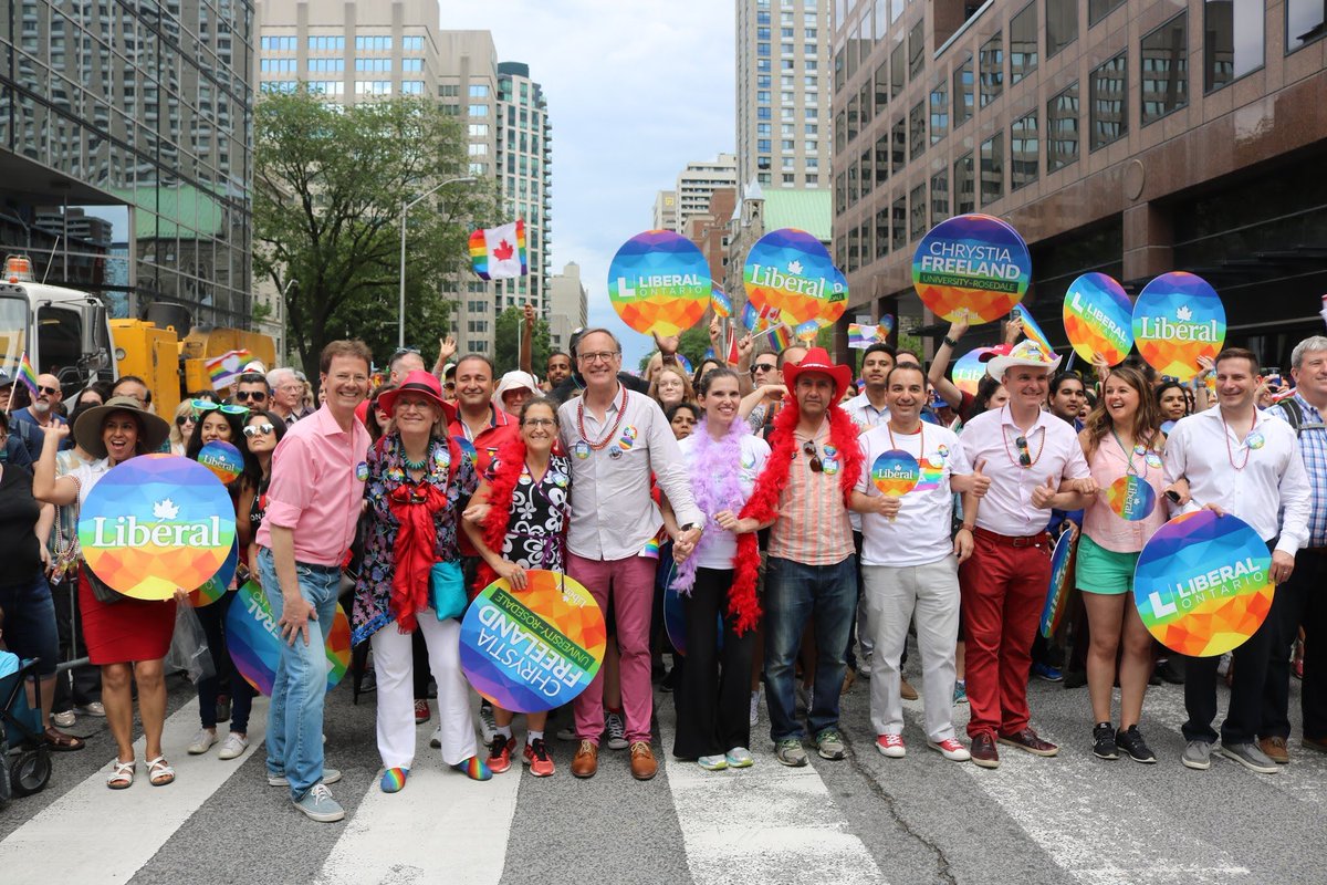 cafreeland's tweet image. Our government will continue to defend #LGBTQ2 rights as human rights in Canada and around the world. #HumanRights have no borders. #LGBT