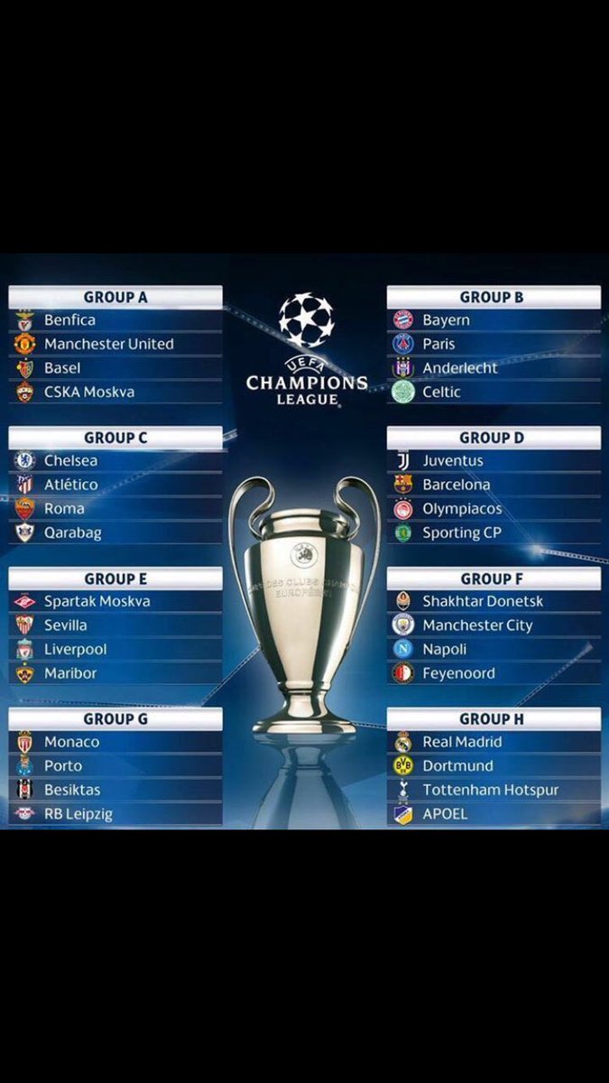 RenataFCG's tweet photo. #BVB ook zware loting, #groepH met o.a. Real/Spurs.LFC ook niet makkelijk,maar voorzie ik iets meer kans.In #CL is echter niks "eenvoudig" https://t.co/s8KOhgUwYQ
