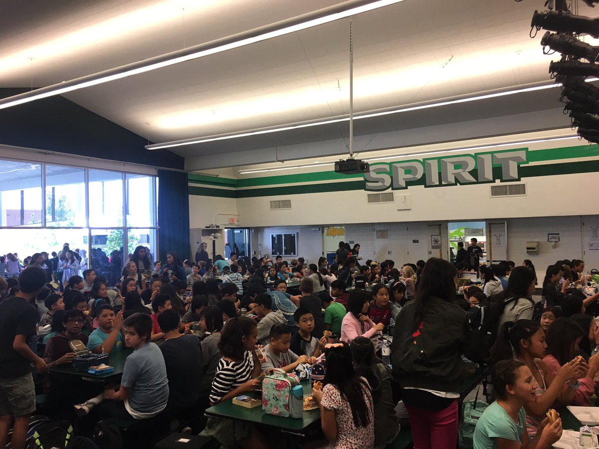 benacker's tweet photo. #FoothillsMS students start lunch each day with #TechFree20-- 20 minutes of screen-free time to eat, talk, make friends, and build community https://t.co/sSDsO0jR55