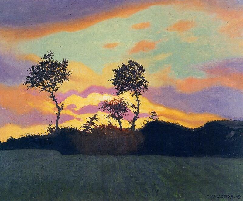Vallotton | A fine Fauvistic sunset 

#oilpainting #artwork