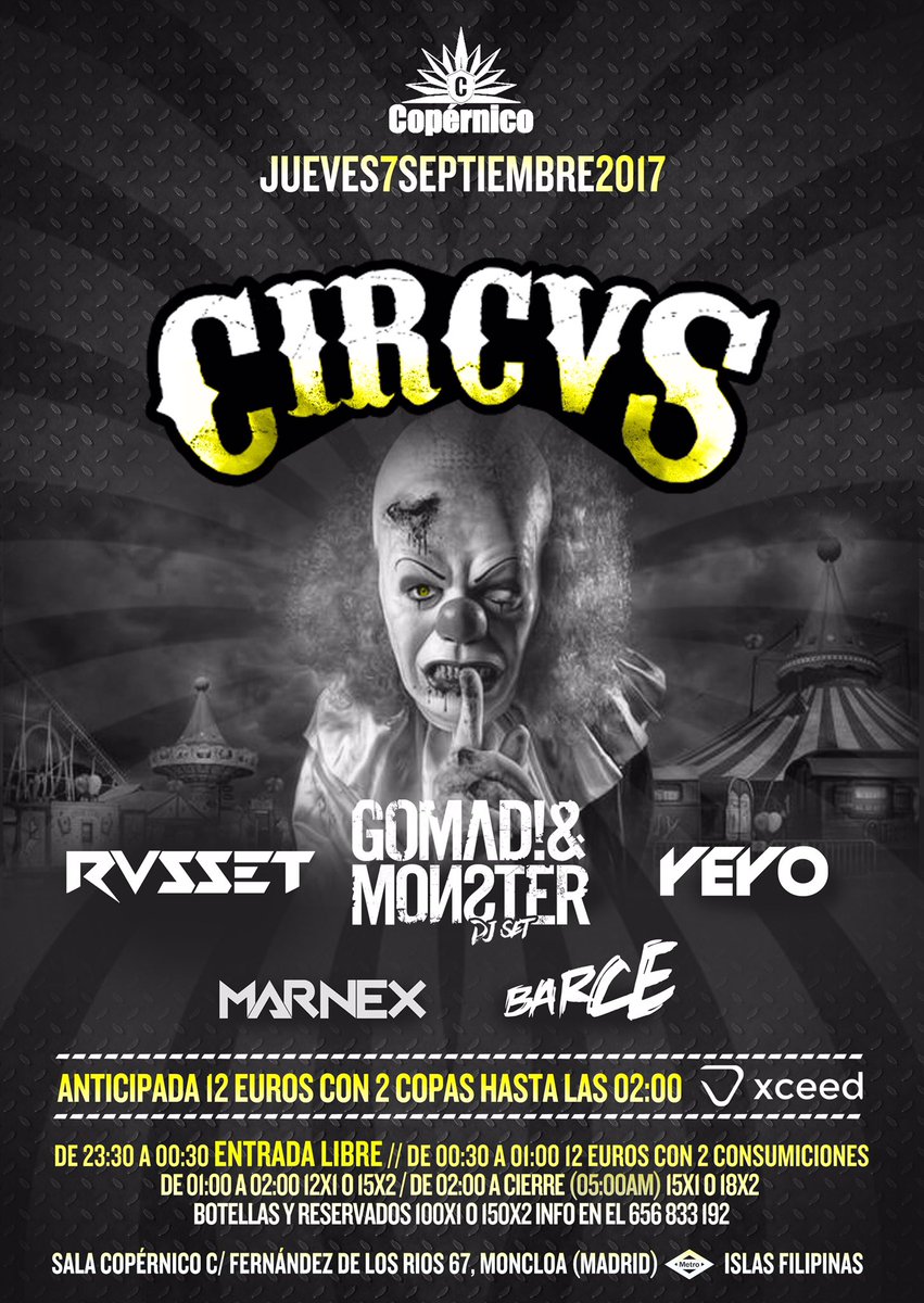 CircvsClub's tweet image. ¡CARTEL COMPLETO!

•7SEPT2K17•

Compra tus entradas aquí: xceed.me/list/circvs/ev…
