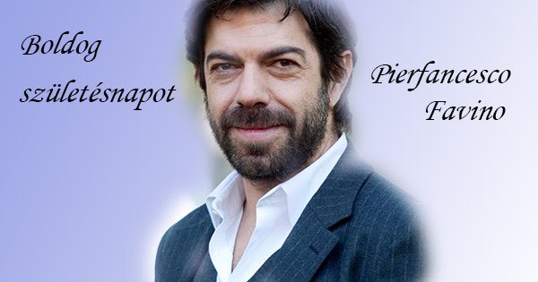 Happy birthday our Lord Glozelle, Pierfrancesco Favino (: 