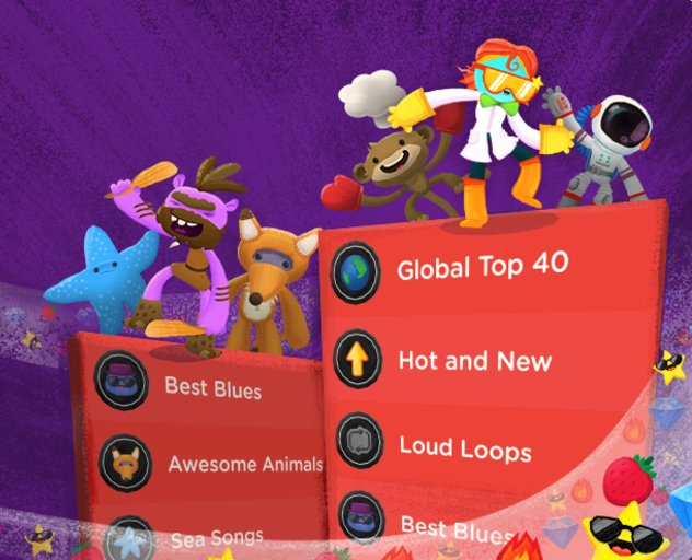 OsmoCodingJam's tweet image. Excited to announce that Top 40s charts are now live on #OsmoCodingJam. Explore the best Jams & interact with them using fun emojis. 💎🍓⭐️🔥