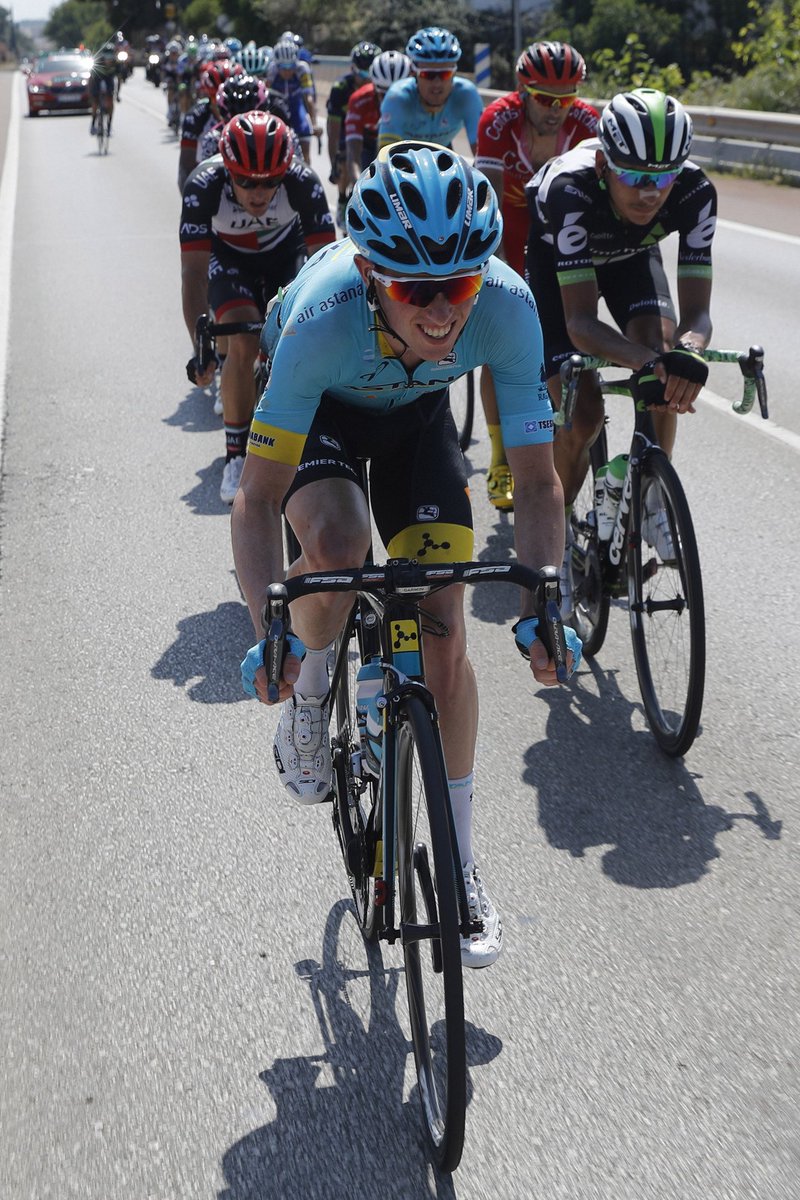 Argon18bike's tweet photo. Here are some shots from today’s ST6 at #LV2017! @LLEONSANCHEZ finished 4th & @AstanaTeam now ranks as the best team. #GalliumPro2018 #Fast https://t.co/pg2CDJoLoV