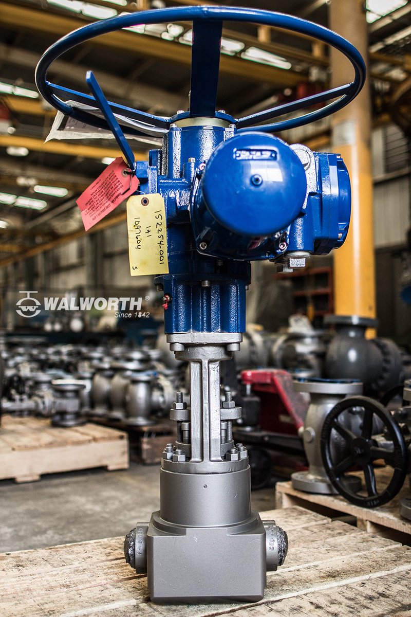 Walworth_Valves's tweet photo. Válvula Globo Pressure Seal con Actuador Eléctrico
#walworth #valves #oilandgas https://t.co/m5m23QQztM