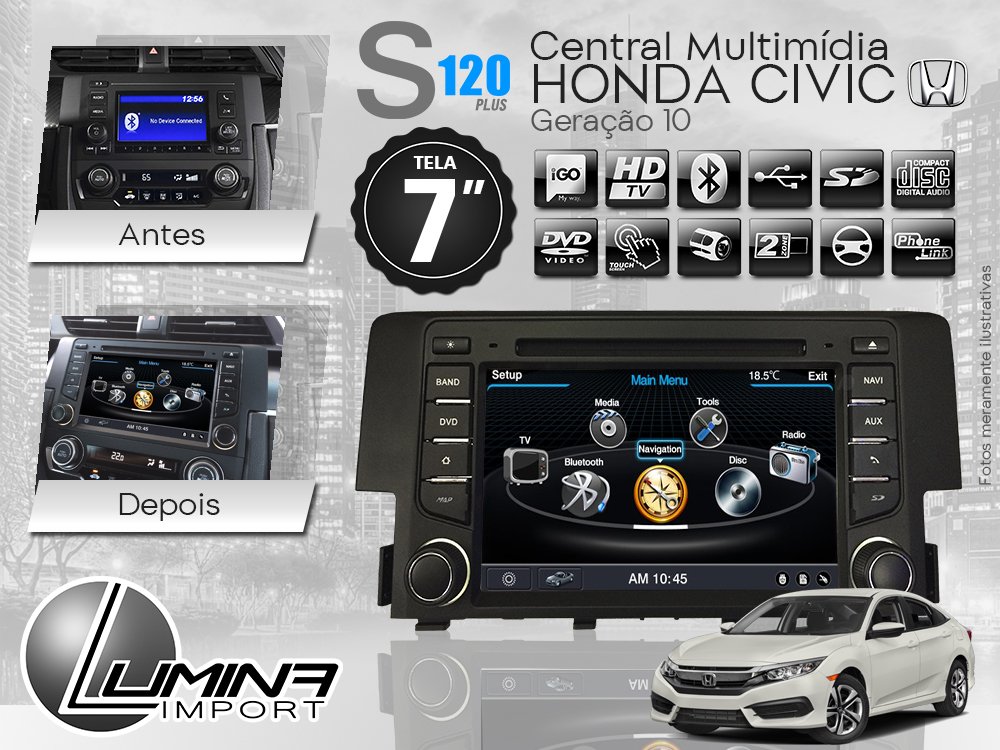 LUMINAIMPORT2's tweet photo. Uma S120 Plus tem TUDO que você precisa em uma Central Multimídia. A mais tecnológica e completa do mercado.
#VemPraLumina
#Civic #Geração10 https://t.co/ufuVC7vMSe