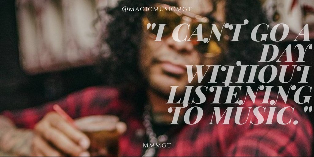 misterlewis_lux's tweet photo. "I can't go a day without listening to music." #MMMGT https://t.co/k77CcTntvA