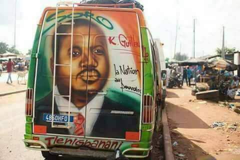 Le chien aboie la caravane passe. L'homme que nous les jeunes ont connaît c'est Soro Guillaume le reste  c'est du folklore, c'est oba oba...