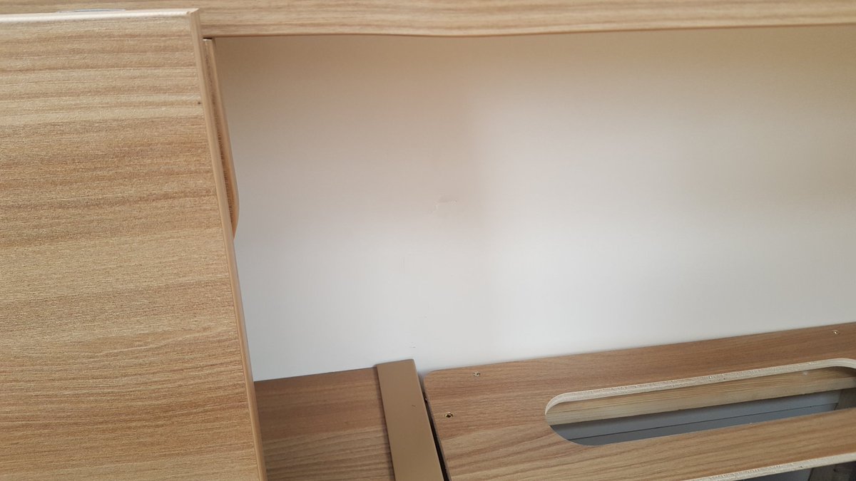 VRCltd1's tweet photo. @baileyofbristol #caravanrepair #mobilebodyshop brand new Pegasus with crack to internal side wall. Repaired and ready for it's new ownwer https://t.co/4M0Vonn375