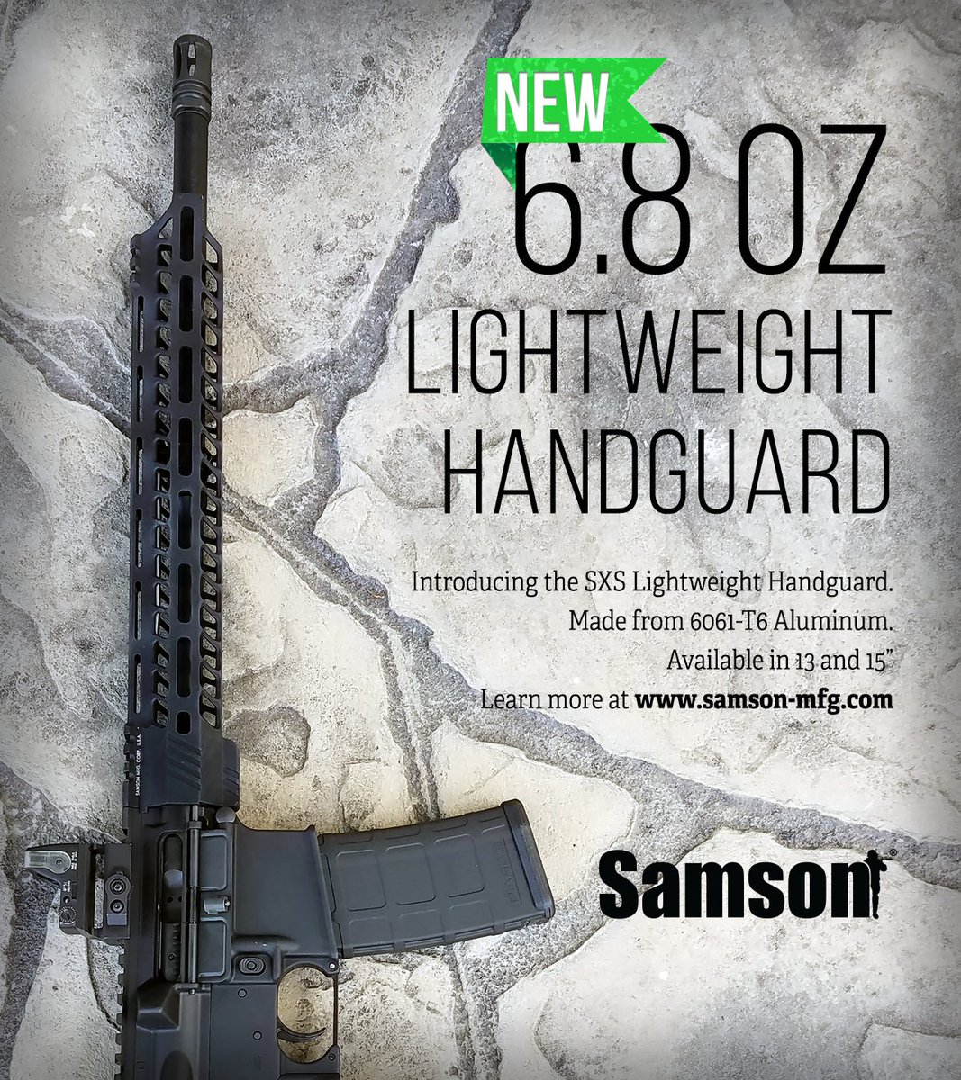 SamsonMFG's tweet photo. Check out the NEW Samson SXS Lightweight Rail - https://t.co/OAASXjFv61 #samsonmfg #sxrail #3gun #nosleeptillvegas #everyouncecounts https://t.co/pIHaxImkus