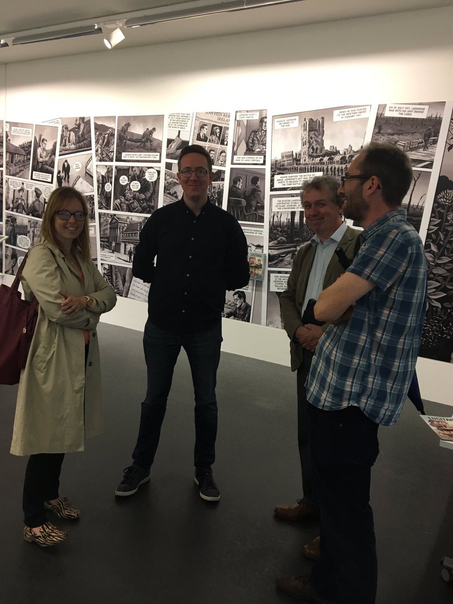 roskerslake's tweet photo. Highly recommend @nerve_centre #creativecentenaries exhibition. You'll find it at Nerve Visual at rear of Ebrington Barracks Derry - Go see! https://t.co/nPi6bcPzvA