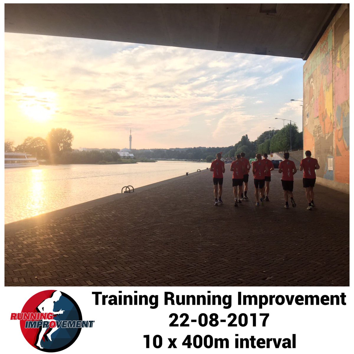 RiArnhem's tweet photo. Soms zegt de foto genoeg! Mooie gezamenlijke training van de atleten van #runningimprovement #goals #runningcoach #nevernotrunning #arnhem https://t.co/NZ347AlAER