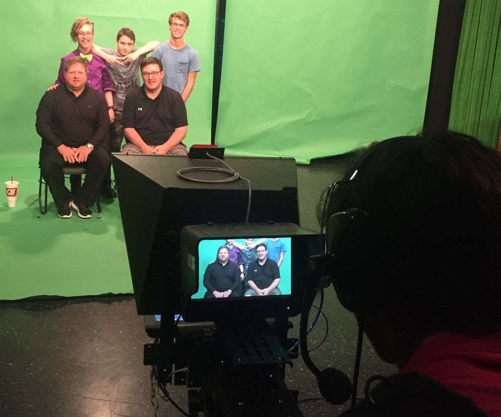 AVPro students in ATC TV studio today creating a promo <a href="/DenCoGridiron/">DenCo Gridiron</a> <a href="/aboedeker/">Adam Boedeker 🌵🏴‍☠️⚔️</a> <a href="/john_piper01/">John Piper</a> stay tuned for MORE!