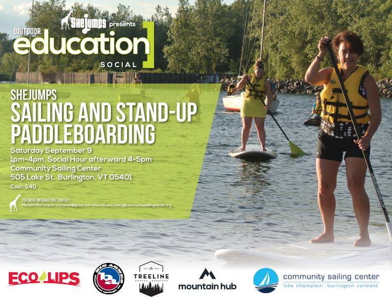 This Saturday, Women in Wind SUP and Sailing event with <a href="/shejumps/">SheJumps</a> at the #CSC: facebook.com/events/1923444… #LoveYourLake #WomenInWind